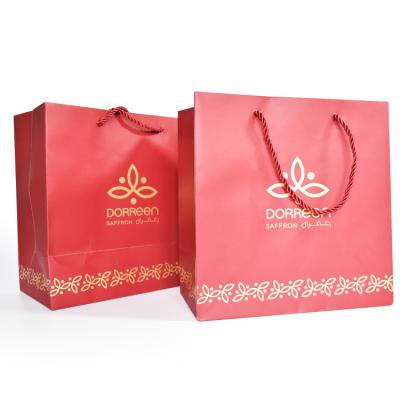 China Recyclable Paper Bag Manufacturer Custom Paper Bag With Good Handles Price for sale