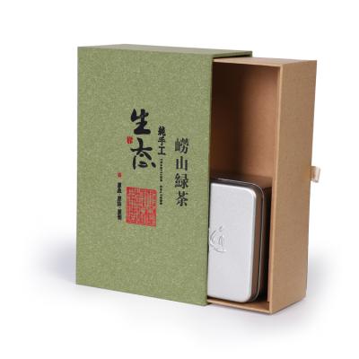 China Custom materials drawer box logo printing gift paper box recycled popular paper packaging for sale