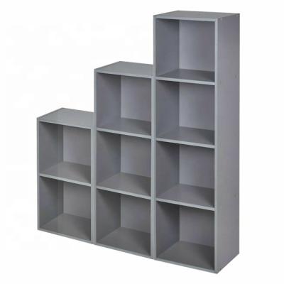 Κίνα Living Room Adjustable Cheap Cube Bookcase Wooden (Size) Book Display Stand προς πώληση