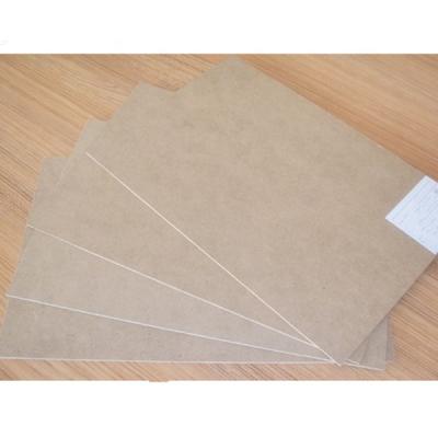 China 2mm 2.5mm 3mm HDF MDF Board Moisture Proof Thin Melamine Laminated 2.5mm 3mm MDF Board for sale