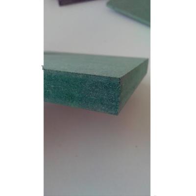 China Genuine Green Color 18mm MDF High Density Waterproof MDF Green Waterproof MDF for sale