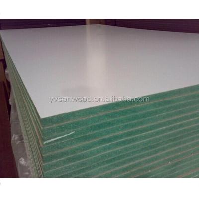 Κίνα 18mm Melamine Green Moisture Proof MDF, Melamine Moisture Proof MDF, 18mm MDF Green Waterproof MDF Board HMR MDF προς πώληση