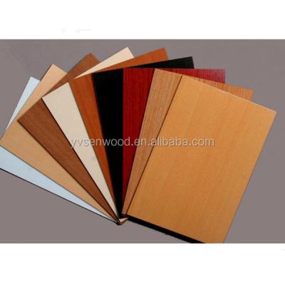 China Moisture Proof 4*8 Feet White Melamine Faced White MDF Board 2.5mm MDF 3mm For Writing Board for sale