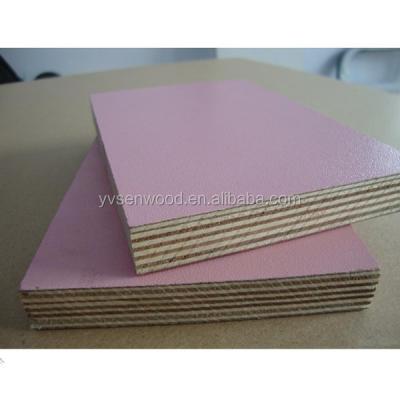 China Indoor all melamine colors faced plywood veneer plywood for sale