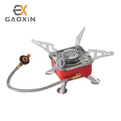 China Automatic Type Gas Cooker Picnic Cooker Butane Gas Burner Travel Camping Mini Gas Stove Portable Folding Outdoor Accessories for sale