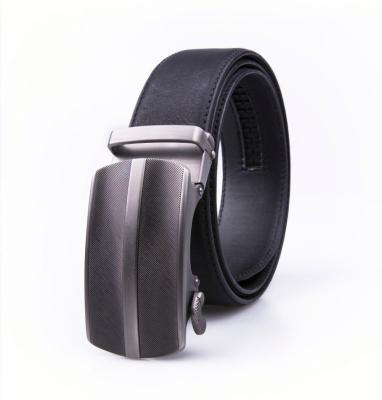 China Factory wholesale cowhide alpha genuine leather automatic belt for men LA2061 for sale