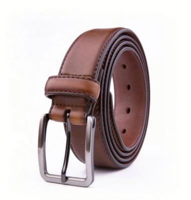 China 2020 Designer Elastic Mens Belts Alpha 100% Cowhide Genuine Leather Belt For Men LA1224 for sale