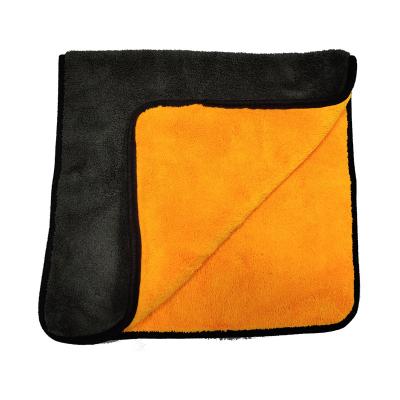 China Sustainable Car Shield Universal Premium Custom Microfiber Car Towel Cleaning Cloth for sale