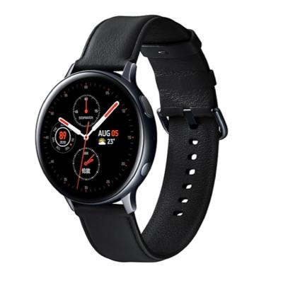 China Classic Leather Strap with Buckles High Quality Luxury Genuine Leather Strap For Samsung Galaxy Watch 2 Active 40MM 44MM Wristband Wristband Band Replacement for sale