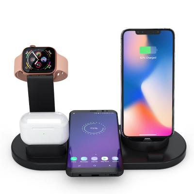 China Smart Watch Goldikon 15w 4 in 1 Charger Superably Portable Wireless Radio Charging Stand for sale