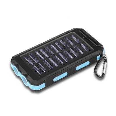 China Fast Portable Power Bank 10000mAh 20000mAh Goldikon Support Large Capacity Charger Solar Wireless Charging Disposable Bank for sale