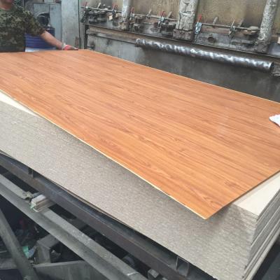 China Contemporary melamine plywood panel and melamine marine plywood with wood grain color Marine Plywood for sale