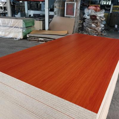 China Sale Chipboard Or Contemporary Warm White Melamine Laminated Particle Board for sale