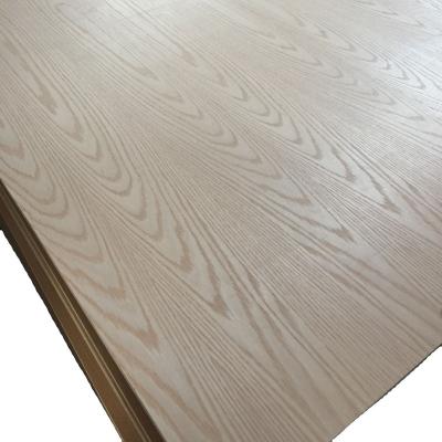 China Hotel Cheap Price Natural Red Oak / Beech Veneer 1220mm*2440mm Fancy MDF For Furniture From China Factory for sale