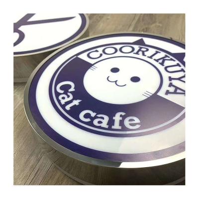 China Decorative Signs Customized Advertising Signs Led Light Box With Letters for sale