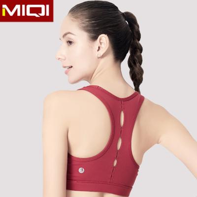 China Breathable Sexy Naked Yoga Sports Bra Quality Ladies Gym Wear Women Fitness Tight Bra for sale