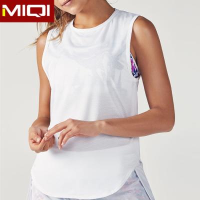 China High Quality Breathable Fitness Sportswear Women Tank Tops Workout Women Fitness Tops for sale