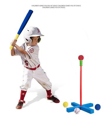 China Baseball Outdoor Sports Best Seller Kids Soft Foam T-Ball Baseball Set Bats For Toddlers Kids Baseball Tee Game for sale