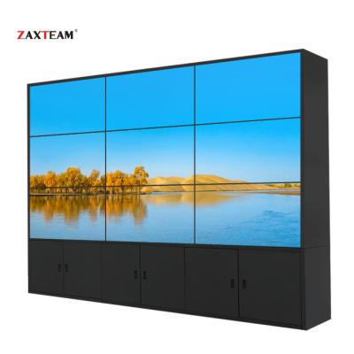 China Factory price 55 inch 3.5mm bezel lcd indoor video wall 2x3 3x4 lcd video wall display ZAX-55PJ036P-LED for sale