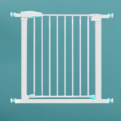 China Balcony Dog Friendly Metal Pet Isolation Gate Supplier Stair Railing Fence Pet Baby Safety Protective Gates Barrier for sale