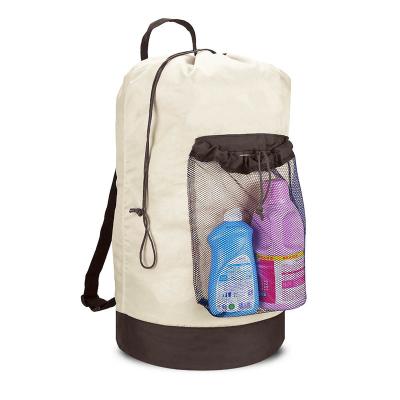 China Modern Large Shoulder Strap Laundry Nylon Waterproof Backpack for sale