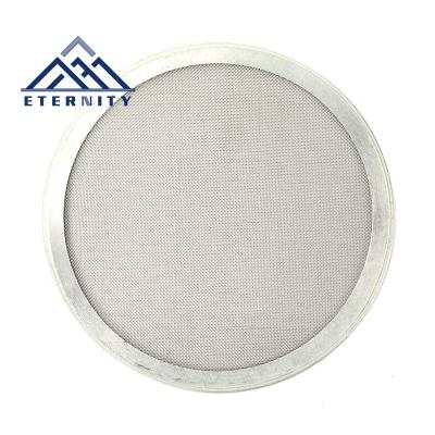 China Anti-Corrosion Factory Price 20 30 40 50 60 80 100 Mesh 304 316 Stainless Steel Mesh Filter Disc for sale