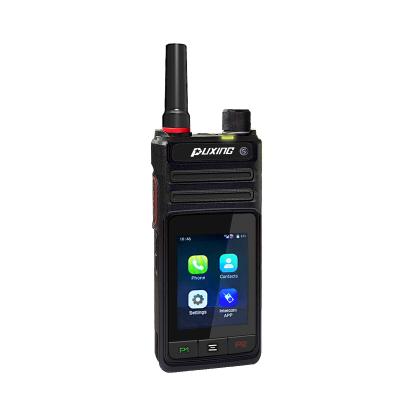 China Touch screen network radio 4g lte walkie talkie 200km real ptt zello PoC radio 2.4 SPI for sale