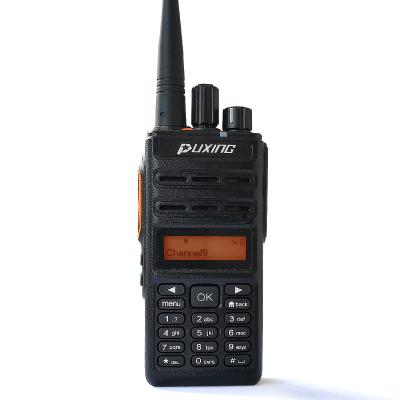 China 1000 Channel VHF UHF Most Powerful DMR Handheld Two Way Radio 1600mAh for sale