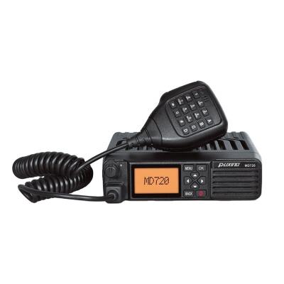 China MD720 mobile gps vehicle mounted walkie talkie mobile sms Puxing radio MD720 car radio for sale