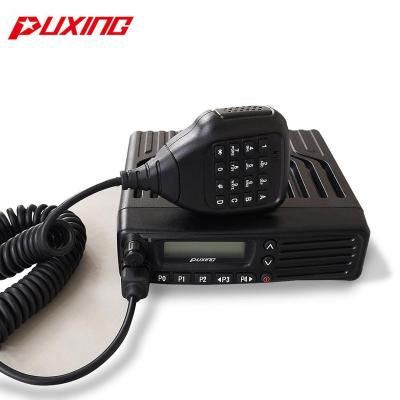 China Voice encryption 400-470/136-174MHz 50Watts uhf vhf dpmr digital mobile car radio for sale