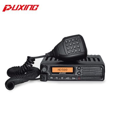 China PX5100D encryption dPMR mobile voice system 32bits mobile dPMR radio PUXING DM500 6.25KHZ FDMA radio for sale