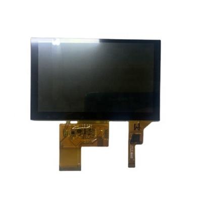 China Display LCD de 4 pulgadas de tamaño TFT de 800 x 480 pulgadas de tamaño TFT de 40 pines RGB de 500 nits en venta