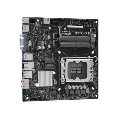 China LGA1700 Industrial Motherboard Double Memory Channel  H610TM-ITX Socket for sale