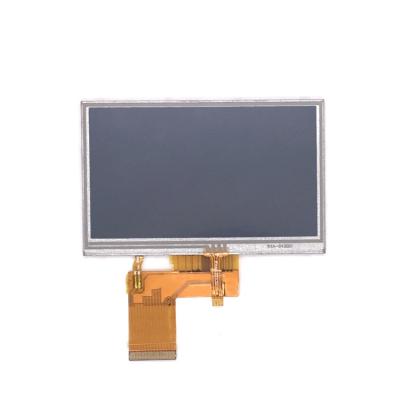 China 480 X 272 Resistive LCD Display 4.3 Inch 40 Pin Tft Lcd Display Panel RGB Interface for sale