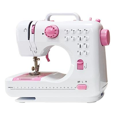 China Factory Price ULTRA-FAST JYSM-505 Electric Mini Sewing Machine with Max Metal Foot Pedal for Home Use for sale