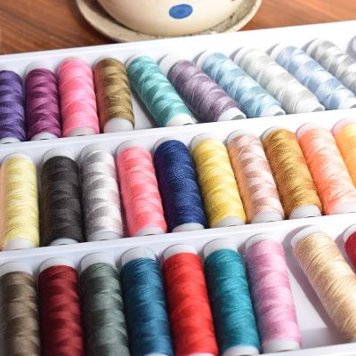 China High Tenacity JYSM Sewing Thread Good Quality 39 Color Material For Sewing Machine for sale