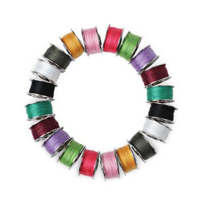 China Good Selling Pattern 20 High Quality High Quality Color Thread Sewing Tenacity Material For Sewing Machine for sale