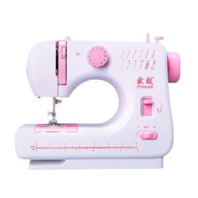 China JYSM-605 Domestic Portable Lockstitch Sewing Machine JYSM-605 Elastic Quilting Machine Overlock Quilting Machine for sale