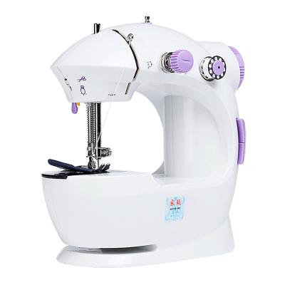 China JYSM-201 Guangzhou SUPER-SPEED Manual Handheld Overlock Mini Electric Convenient Multi Function Sewing Machine for sale