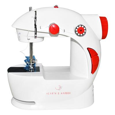 China Manufacture JYSM-201 ULTRA-FAST Portable Lockstitch Elastic China Sewing Machine For Home Use for sale