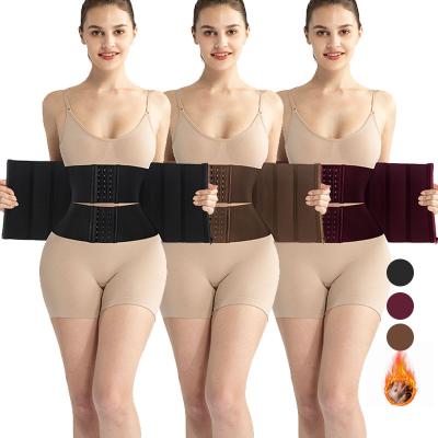 China Custom 2022 TX Latex Antibacterial Belly Bandage Latex Tummy Control Women Adjustable Waist Trainer Slimming Belt Waist Trainer Wrap for sale