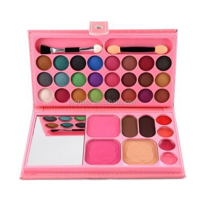 China Private label 2022 Taoxi purse makeup eye shadow brush lip concealer pencil palette set waterproof paleta de maquillaje for sale