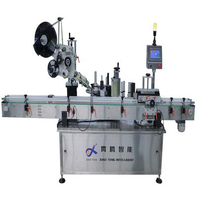 China Automatic Pet Bottle Square Bottle Food Factory Production Sticker Labeling Machine in Shanghai for sale