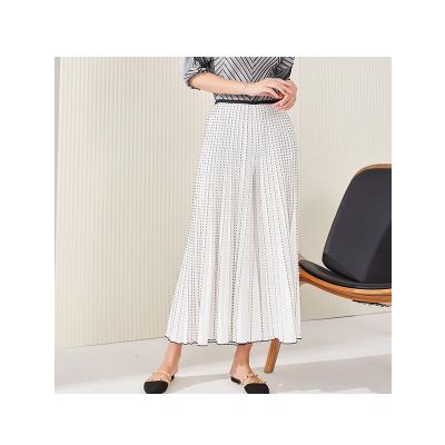 China Factory direct supply breathable 2022 autumn and spring Miyake models pleated pants fashion organ loose and thin nine point pants for sale