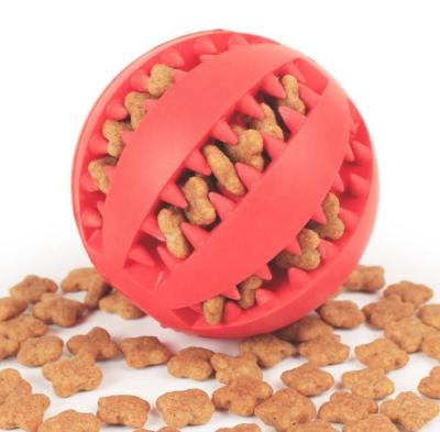 China Toy The Pet Rubber Bite Viable Molar Tooth Four Size Clean Dog Mouth Toys 2021 Dog Teeth Grinding Ball Pet Cleaning Rubber Toys for sale