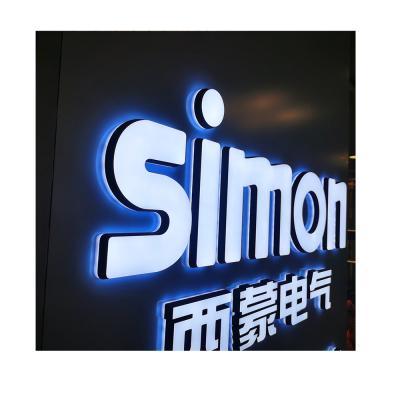 China Buildings Laser Cut Acrylic Led Custom Channel Letters Sign Office Signage Logo for sale