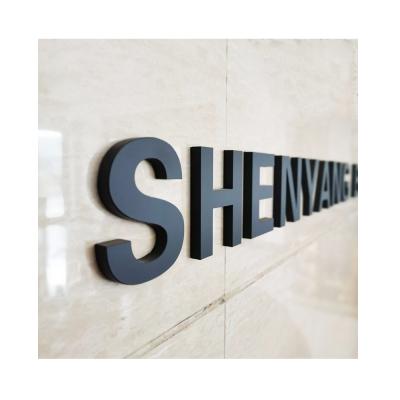 China Modern Non-lightweight 3d Letters Logo Sign Wall Alphabet Acrylic Letters Signs Office Store Words Signage for sale