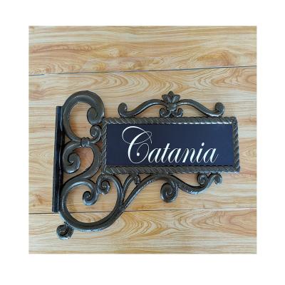 China Modern Customized Acrylic Or Metal Letters Room Door Plate for sale