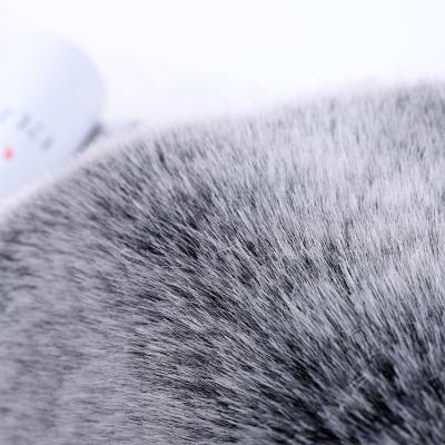 China Fashionable Wholesale Acrylic Long Fake Hair Polyester Animal Fur Fabric for sale