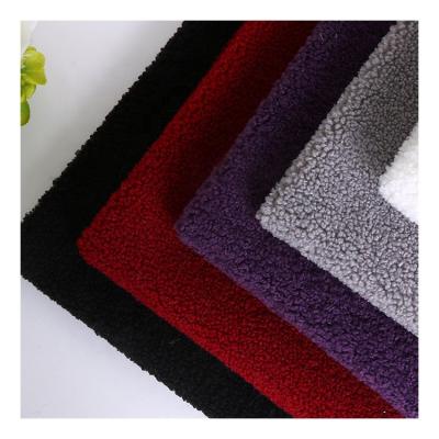 China Other High Quality 100% Polyester Sherpa Fabric Sherpa Fleece Faux Fur Fabric for sale